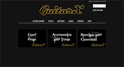 Desktop Screenshot of guitarx.com